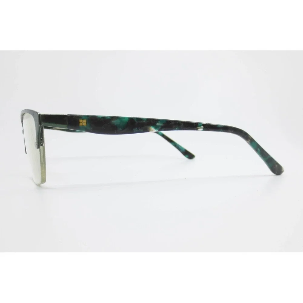 BCBG Max Azria Camilla Teal Cat Eye Semi Rimless Eyeglass Frames 51-17-130